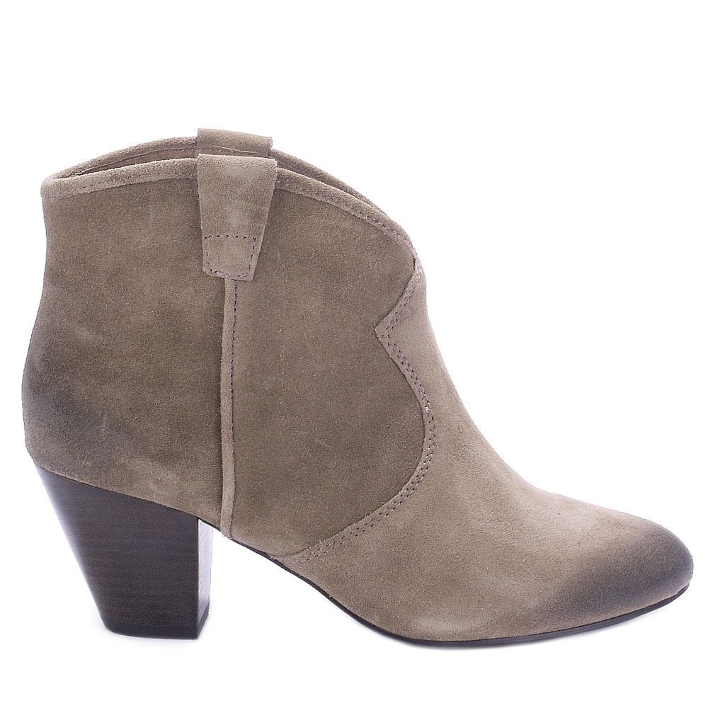 Ash Jalouse,Taupe Booties, size 37, preloved but good condition.